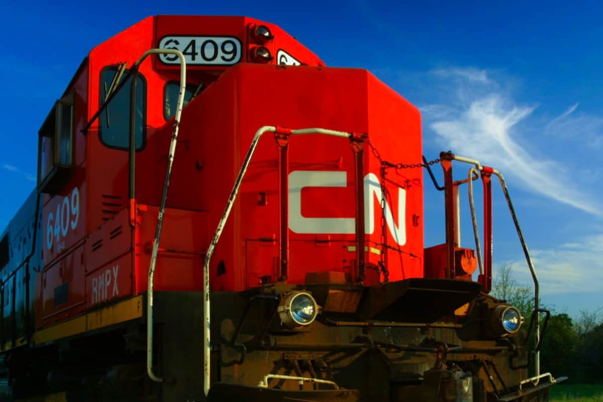 CN Zug in Kanada